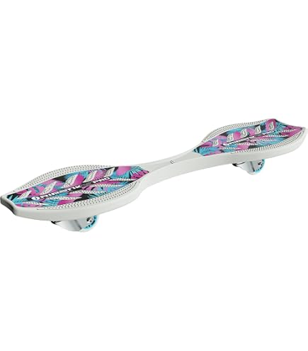 Razor RipStik DLX Caster Board - 2 Wheel Pivoting Skateboard with